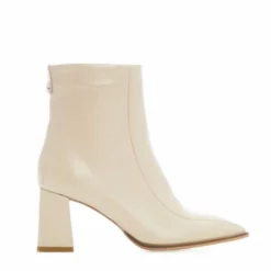 Adelane Off White Leather