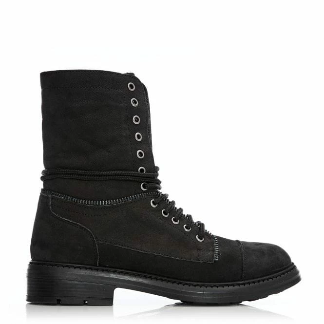 Arinie Black Nubuck 3 Arinie Black Nubuck