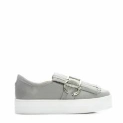 Arlenne Light Grey Leather