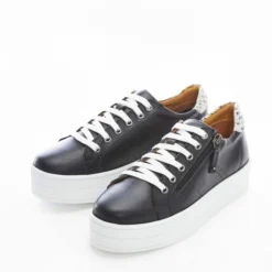 B.Glazie Black Snake Leather -Moda In Pelle Sales b glazie black snake leather p12145 75413 medium