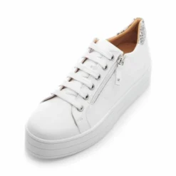 B.Glazie White - Snake Leather -Moda In Pelle Sales b glazie white snake leather p11589 72935 medium