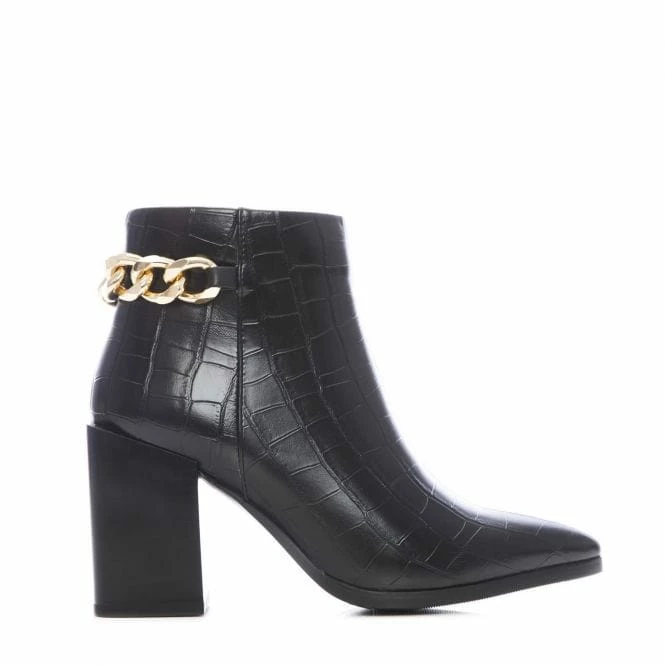 Bailie Black Patent Mocc Croc 3 Bailie Black Patent Mocc Croc