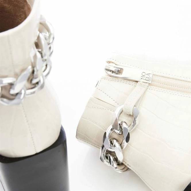 Bailie Cream Patent Mocc Croc 9 Bailie Cream Patent Mocc Croc - Image 7