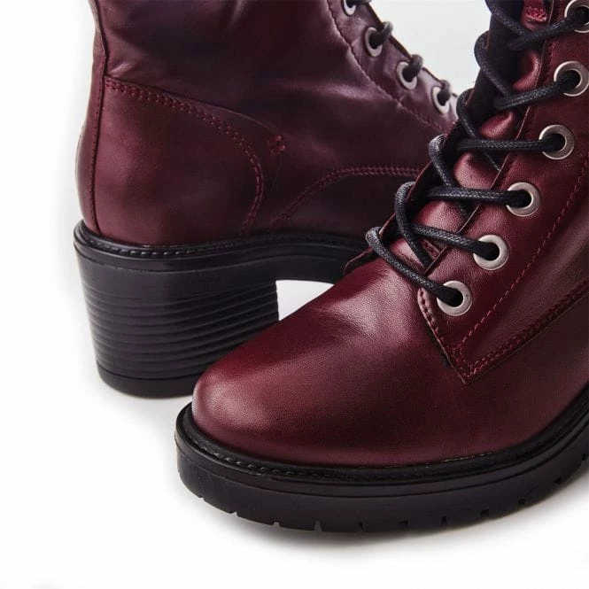 Bellzie Burgundy Leather 6 Bellzie Burgundy Leather - Image 4
