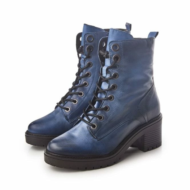 Bellzie Cobalt Blue Leather 4 Bellzie Cobalt Blue Leather - Image 2