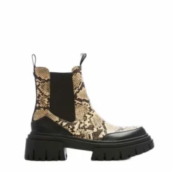 Berra Cream Snake Print