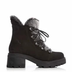 Bertino Black Nubuck