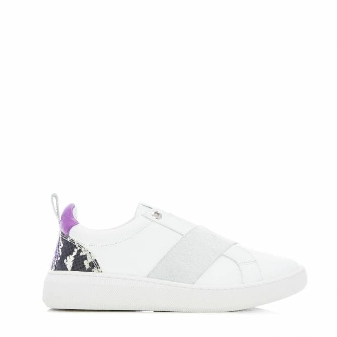 Brayla White Leather 3 Brayla White Leather