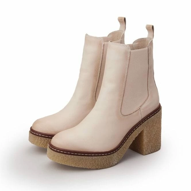 Breeanna Cream Leather 4 Breeanna Cream Leather - Image 2