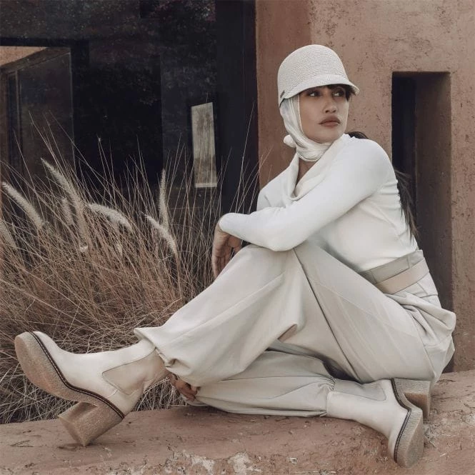 Breeanna Cream Leather 5 Breeanna Cream Leather - Image 3