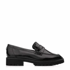 Calfie Black Patent Leather