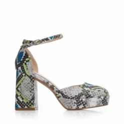 Caroleena Monochrome Snake Print