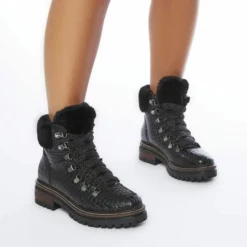 Carper Black Croc -Moda In Pelle Sales carper black croc p10909 81386 medium