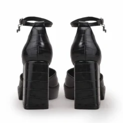 Carrlie Black Patent Mocc Croc -Moda In Pelle Sales carrlie black patent mocc croc p13709 90618 medium