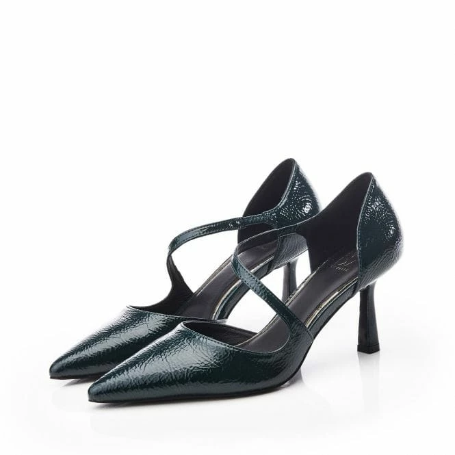 Daleiza Teal Patent 4 Daleiza Teal Patent - Image 2