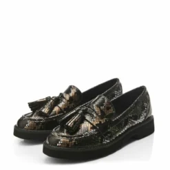 Eirene Khaki Snake Print Leather -Moda In Pelle Sales eirene khaki snake print leather p13836 91402 medium