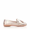 Estina Gold Metallic Leather