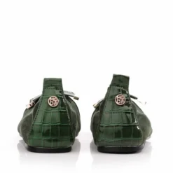 Fellicity Green Patent Mocc Croc -Moda In Pelle Sales fellicity green patent mocc croc p13408 88813 medium