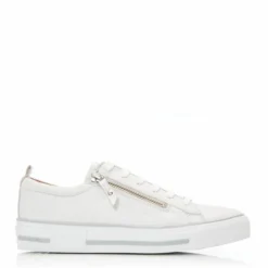 Filicia White Leather