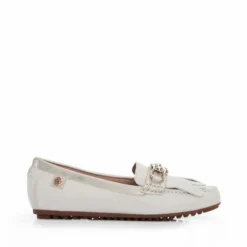 Francheska W Off White Leather