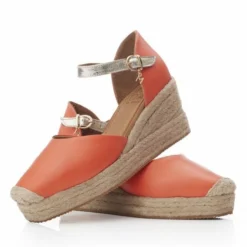 Galiana Orange Leather -Moda In Pelle Sales galiana orange leather p12878 85443 medium