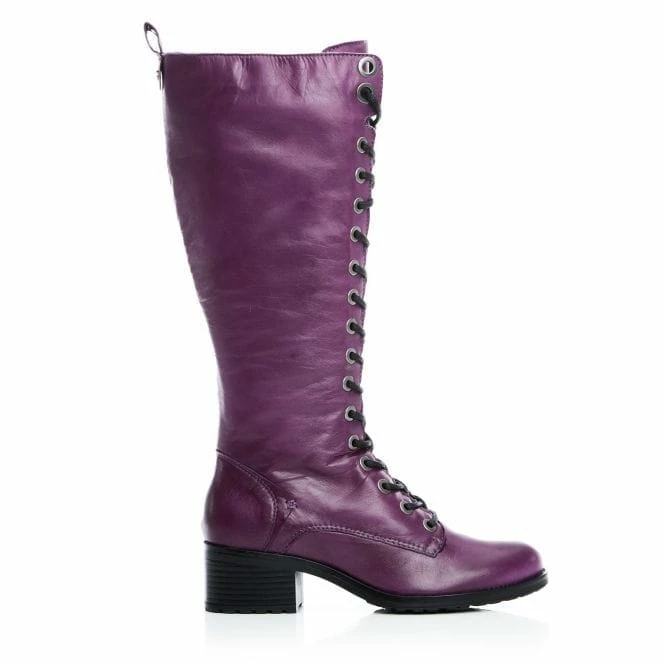 Hailey Purple Leather 3 Hailey Purple Leather