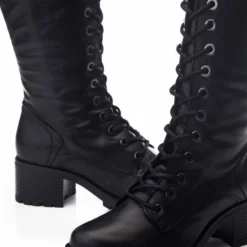 Halina Black Leather -Moda In Pelle Sales halina black leather p13652 90230 medium