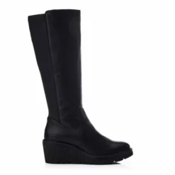 Harpette Black Leather