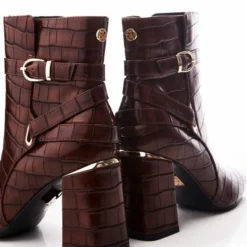 Kamina Brown Patent Mocc Croc -Moda In Pelle Sales kamina brown patent mocc croc p13686 90508 medium