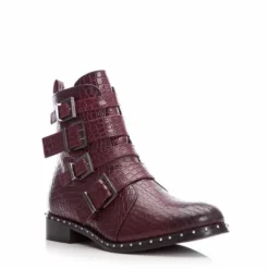 Kistana Burgundy Croc -Moda In Pelle Sales kistana burgundy croc p9176 71049 medium