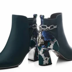 Klarisa Teal Snake Print Leather -Moda In Pelle Sales klarisa teal snake print leather p13694 90547 medium