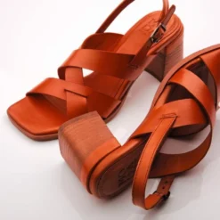 Leeana Orange Leather -Moda In Pelle Sales leeana orange leather p13049 86491 medium