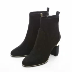 Lorita Black Alcantara -Moda In Pelle Sales lorita black alcantara p12487 80909 medium