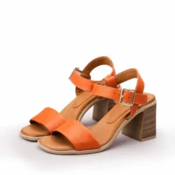 Maila Orange Leather -Moda In Pelle Sales maila orange leather p13418 88887 medium