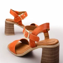 Maila Orange Leather -Moda In Pelle Sales maila orange leather p13418 88889 medium