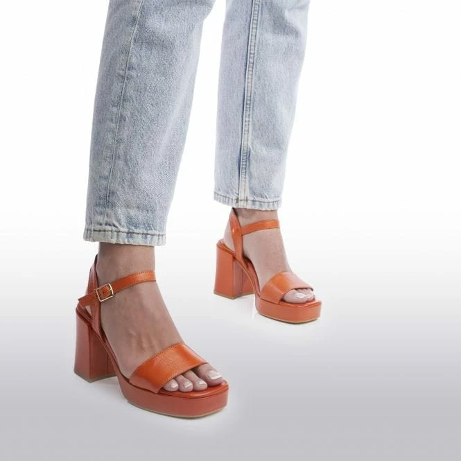 Marciana Orange Leather 4 Marciana Orange Leather - Image 2