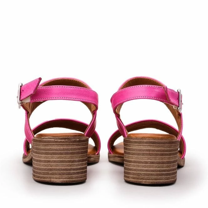 Mariana Fuschia Leather 5 Mariana Fuschia Leather - Image 3