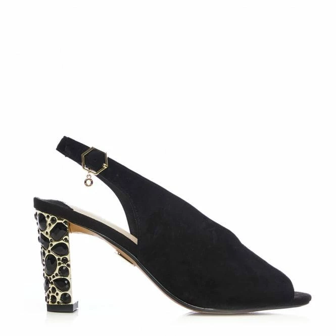 Meloni Jet Black Suede 10 Meloni Jet Black Suede - Image 8