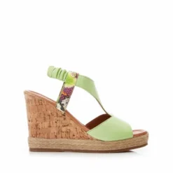 Petriya Lime Green Leather