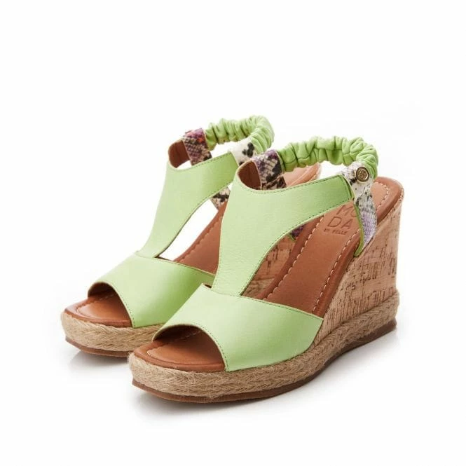 Petriya Lime Green Leather 4 Petriya Lime Green Leather - Image 2