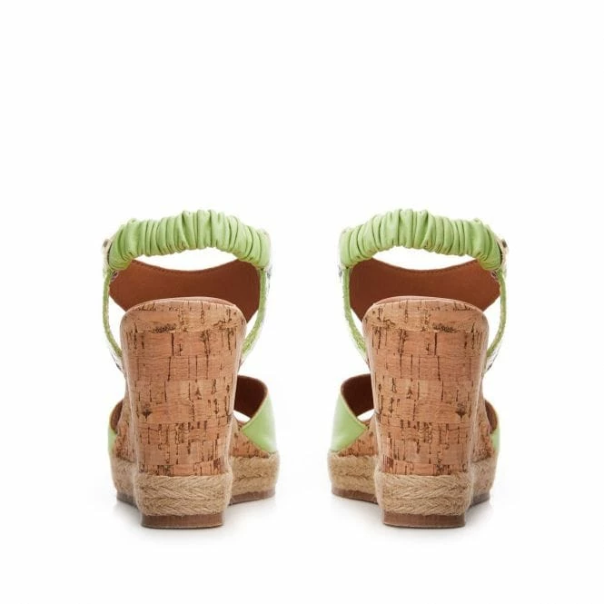 Petriya Lime Green Leather 5 Petriya Lime Green Leather - Image 3