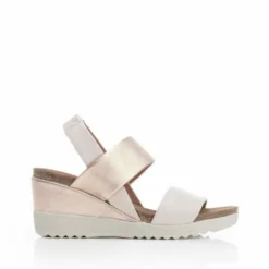 Piatini Nude-Rose Gold Leather