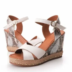 Rosette Off White Leather -Moda In Pelle Sales rosette off white leather p13134 87008 medium