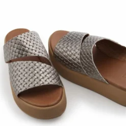 Rozila Pewter Metallic Leather -Moda In Pelle Sales rozila pewter metallic leather p12921 85706 medium