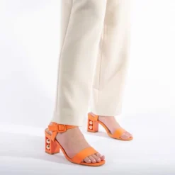 Sandypearl Orange Porvair -Moda In Pelle Sales sandypearl orange porvair p13108 88109 medium