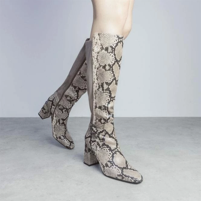 Saretta Natural Snake Print 4 Saretta Natural Snake Print - Image 2