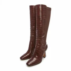 Sarisa Brown Patent Mocc Croc -Moda In Pelle Sales sarisa brown patent mocc croc p12522 81666 medium