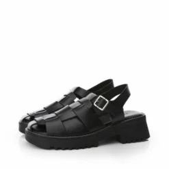 Sh Acropolis Black Leather -Moda In Pelle Sales sh acropolis black leather p12716 83660 medium