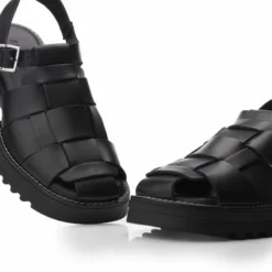 Sh Acropolis Black Leather -Moda In Pelle Sales sh acropolis black leather p12716 83662 medium