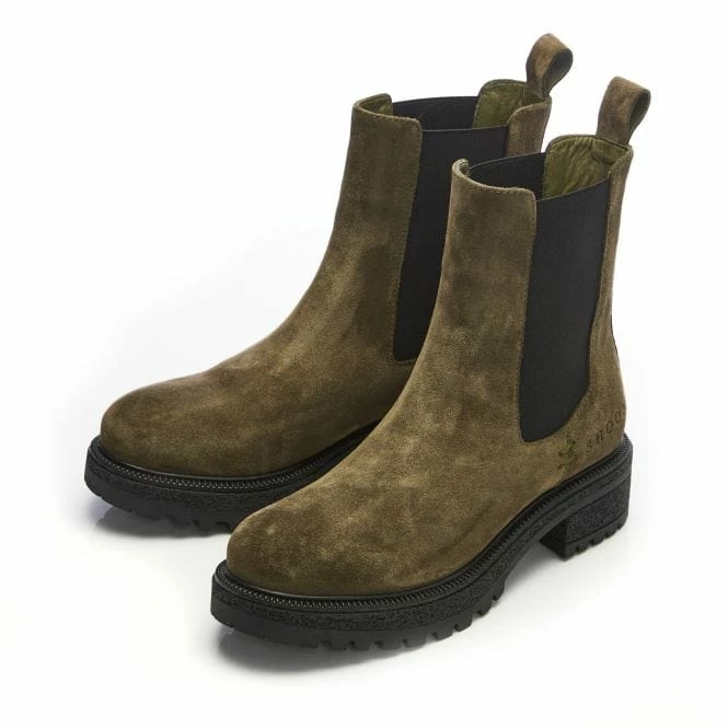 Sh Adesso Olive Suede 4 Sh Adesso Olive Suede - Image 2